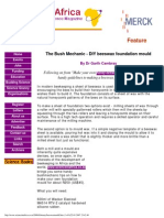 The Bush Mechanic - DIY Beeswax Foundation Mould PDF