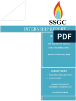 SSGC Internship Report 