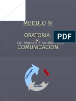 Comunicación y Oratoria (Mod IV)