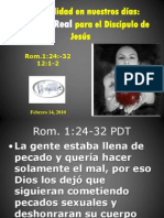 El Desafio de La Sexualidad Moderna para El Discipulo de Jesus