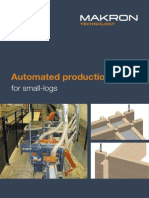 Automated production line for small-logs