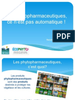 Diaporama - Les Phytopharmaceutiques, Ce n&#039 Est Pas Automatique !