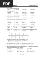 C3 Trigonometry a - Questions