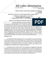 Comité Del Codex Sobre Los Azúcares.PROYECTO DE NORMA REVISADO DEL CODEX PARA LA MIEL
