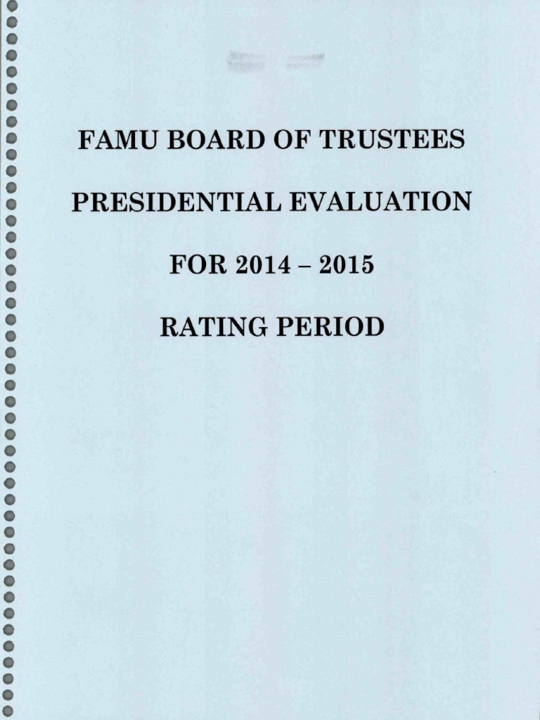 Xxx Suunol - Presidential Evaluation Ratings | PDF