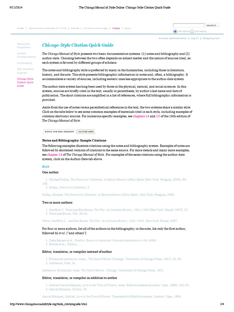 The Chicago Manual of Style Online_ ChicagoStyle Citation
