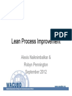 Lean Process Improvement Techniques