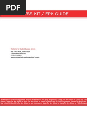 Press Kit EPK Guide