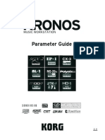 Korg KRONOS, KRONOS X, and KRONOS 2 Parameter Guide E9copy