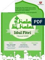 Poster Halal Bihalal 2015