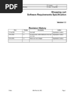 Download Shopping Cart Software Requirement Specification by kamransw SN27176668 doc pdf