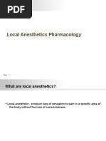 local anesthetics