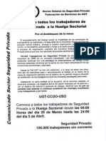 Convocatoria de huelga