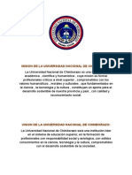 MISION, VISION DE LA UNIVERSIDAD NACIONAL DE CHIMBORAZO-FACULTAD DE CIENCIAS POLITICAS Y ADMINISTRATIVAS Y CARRERA DE CONTABILIDAD Y AUDITORIA