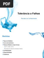 Confiabilidade e Taxas de Falha