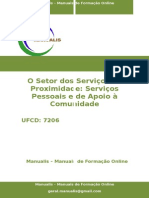 UFCD-7206 - O Setor Dos Serviços de Proximidade - Serviços Pessoais e de Apoio À Comunidade