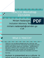 TEACCH Workshop