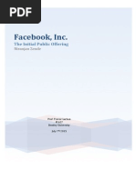 Facebook Case Analysis