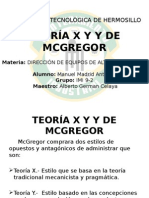 Teoria X y Y de McGregor