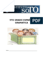 5to Grado Español Gramatica