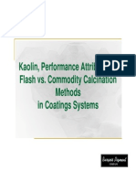 Calcine Methods Standard and Flash