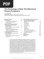 Download Psychology of Risk-Behavioral Finance Perspective by streettalk700 SN271782584 doc pdf