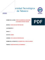 Trabajo Barrenas - Tecnologias de Perforacion