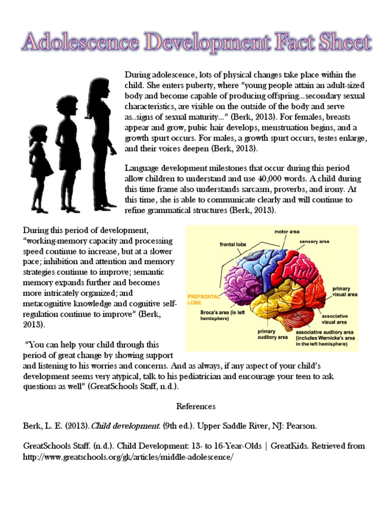 Adolescent Physical Development Guide | PDF