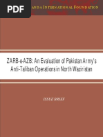 Download Zarb e Azb an Evaluation of Pakistan Army s Anti Taliban Operations in North Waziristan by Saptarshi Basu SN271793705 doc pdf