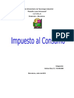 Impuesto Al Consumo