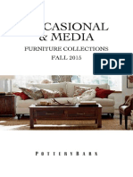 Pottery Barn Occasional & Media Furniture Collection - Fall 2015