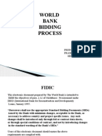 World Bank Bidding Process