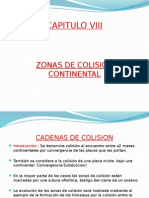 CAP. VIII .- Cadenas de Colision Intracontinentales
