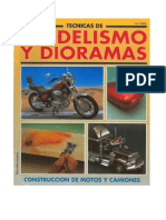 Técnicas de Aerografia y Dioramas Motos y Camiones PDF