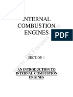 An Introduction To Internal Combustion Engines