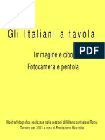 Gli Italiani A Tavola