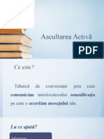 Ascultarea Activă - 12 No V