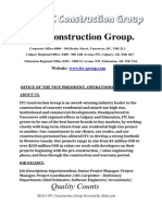 Vacancy ITC Construction Group