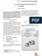 Stress Analysis and Design Optimization of Crankpin