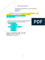 Anova Univariate