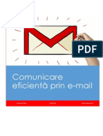 HandOut Comunicare Eficienta Prin E-Mail