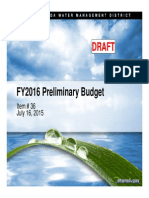 2016 SFWMD Preliminary Budget