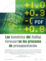 Los Beneficios Del Rolling Forecast en Los Procesos de Presupuestación