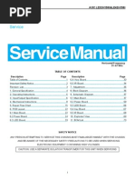 AOC LE32H158I Service Manual