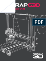 RepRapG3D Build Manual En