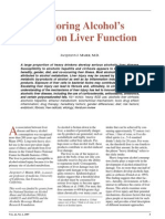 Exploring Alcohol's Effects on Liver Function