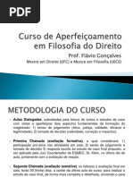 Curso de Aperfeiçoamento Em Filosofia Do Direito