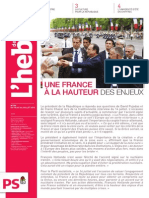 L'Hebdo des socialistes n°786