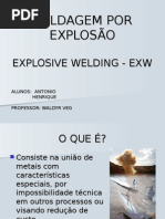 Soldagem Por Explosão
