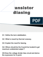 Transistor Biasing